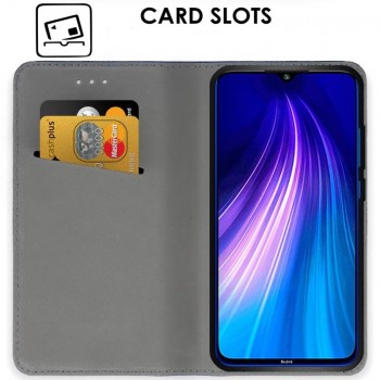 Telone atverčiamas dėklas - juodos spalvos (Xiaomi REDMI NOTE 8) Telone atverčiamas dėklas - juodos spalvos (Xiaomi REDMI NOTE 8)